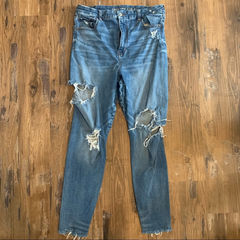 American Eagle Super Hi Rise Jeggings